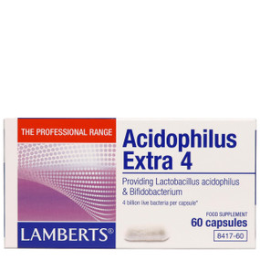 Lamberts Healthcare Acidophilus Extra 4 - 60-Capsules front image