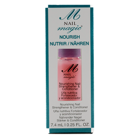 Jica Beauty Products Nail Magic Nail Strengthener & Conditioner - 7.4-ml glass bottle image; helps to strengthen weak, fragile, brittle nails.