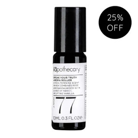 ilapothecary Speak Your Truth Aroma Roller - 10-ml bottle with roller ball; contains soothing Rose Oil, which helps alleviate anxiety and restore trust