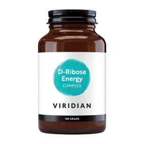 Viridian Nutrition D-Ribose Energy - 180-Grams bottle; formerly D-Ribose Magnesium, acts as a key building block for ATP, the main energy carrier in cells.