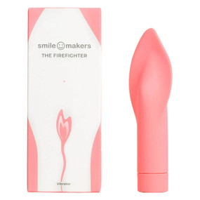 Smile Makers The Fireman is a uniquely-shaped clitoral vibrator featuring an intense nose and exhilarating tip for extra sensation.