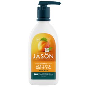 Jason Glowing Apricot & White Tea Body Wash - 887-ml bottle