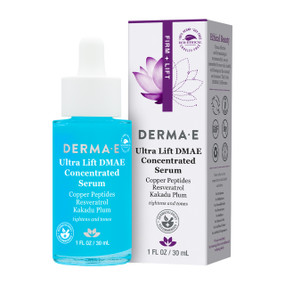 Derma E Ultra Lift DMAE Concentrated Serum - 30-ml bottle & box; helps reduce facial sag, improves skin tone & helps firm skin