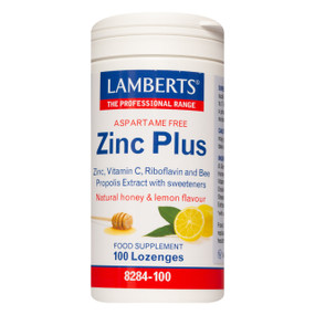 Lamberts Healthcare Zinc Plus Lozenges - 100-Lozenges front image