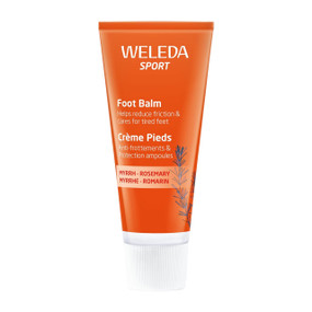 Weleda Foot Balm - 75-ml in an orange, aluminium tube; for dry feet and cracked heels;
