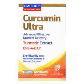 Lamberts Healthcare Curcumin Ultra - 60-Tablets front image