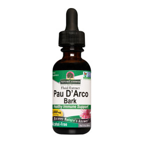 Natures Answer Pau D'Arco Inner Bark (Alcohol Free) - 30-ml bottle; helps fight bacterial, fungal and viral infections. Cleanses the blood.