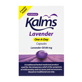Kalms Lavender One-A-Day - 14-Capsules front image
