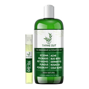 Thyme Out - 200-ml bottle; works to prevent & treat skin blemishes, skin irritation & rashes
