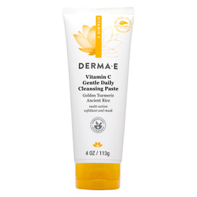 Derma E Vitamin C Gentle Daily Cleansing Paste - 113-Grams tube