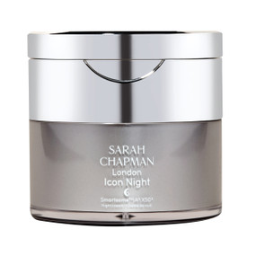 Sarah Chapman Icon Night Cream - 30-ml front image; hydrates, plumps, brightens and provides the ideal first defence against fine lines, wrinkles, dullness and the signs of stressed-out skin.