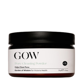 Garden of Wisdom Pore Cleaning Powder - 50-Grams tub; with kaolin removes dirt & grime to improve appearance of enlarged pores.