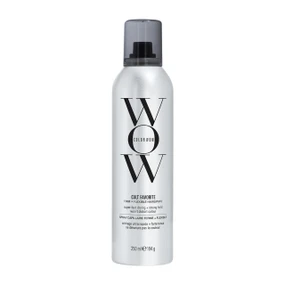Color Wow Cult Favorite - 250-ml silver bottle with a black lid;  Quick to dry and feather-light, Cult Favorite delivers effective hold after styling but won't ever leave your hair feeling crunchy, stiff or sticky.