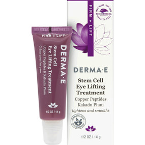 Derma E Stem Cell Eye Lifting Treatment - 14-Grams tube; formerly known as Firming DMAE Eye Lift eye cream visibly lifts, firms and tightens the delicate eye area while smoothing crow's feet.