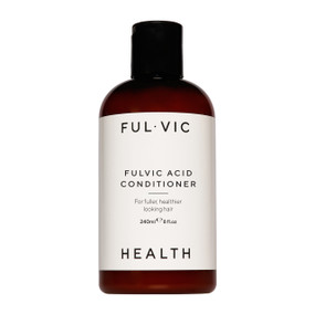 Ful.Vic.Health Fulvic Conditioner - 240-ml brown plastic bottle; stops hair shedding, volumises hair & conditions the scalp.