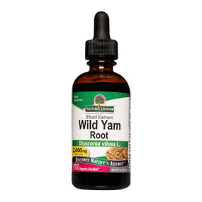 Natures Answer Wild Yam (Low Alcohol) - 60-ml amber glass dropper bottle; 2000mg of wild yam root extract to provide balance during menopause