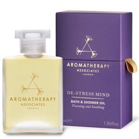 Aromatherapy Associates De-Stress Mind Bath & Shower Oil: The De-Stress range is specially created for an overworked body and mind constantly dealing with everyday stresses and strains.