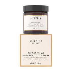 Aurelia London Brightening Anti-Pollution Mask - 60-ml glass jar in a box