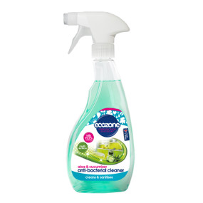 Ecozone 3-in-1 Antibacterial Multi Surface Spray - 500-ml bottle; a triple action multi surface cleaner that cleans & protects the majority of surfaces