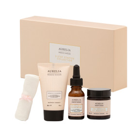 Aurelia London 3 Step Discovery Set
- Explore and experience the Aurelia Probiotic Skincare range with this beautiful 3-Step Discovery starter set including  Miracle Cleanser, Revitalise & Glow Serum,  Bamboo Muslin Cloth and Day Moisturiser