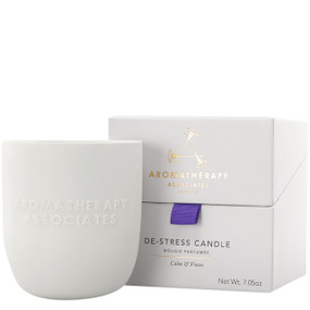 Aromatherapy Associates De-Stress Candle with Frankincense & Chamomile helps reset your body & mind