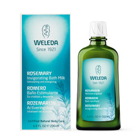 Weleda Rosemary Invigorating Bath Milk - 200-ml bottle; stimulates circulation  and is particularly perfect after a stressful or tiring day.