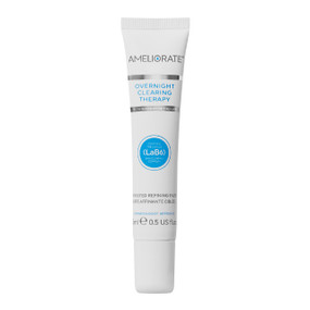 Ameliorate Overnight Clearing Therapy, 15ml white plastic tube, prevent the formation and appearance of blemishes