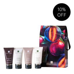 TEMPLESPA Spa Mini Break - 4 x 30-ml tubes; gift set is packed with hair and body essentials to make sure you’re cleansed, relaxed, and restored.
