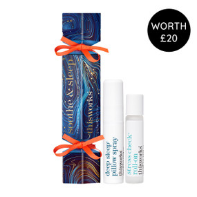 This Works Soothe & Sleep - 2 x 5-ml. This mini Duo includes Stress Check Mood Manager (5-ml) and Deep Sleep Pillow Spray (5-ml)