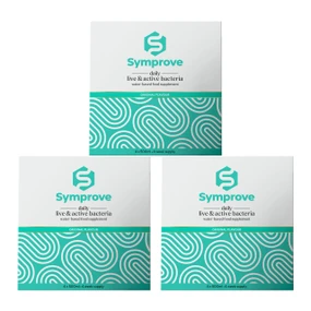 Symprove Daily Essential Original 3 for 2 - for a total of a 12-week gut health programme.