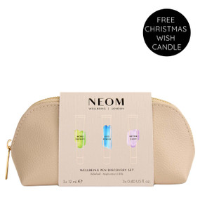 Neom Wellbeing Pen Discovery Set is worth £60 but yours for £50. Save £10, plus get a Travel Case