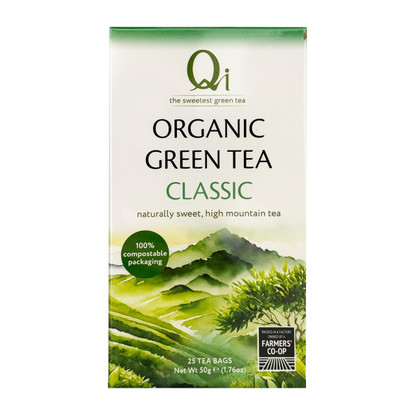 Qi Organic Green Tea