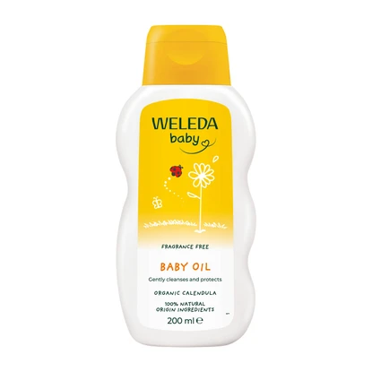 Fragrance Free Calendula Baby Oil