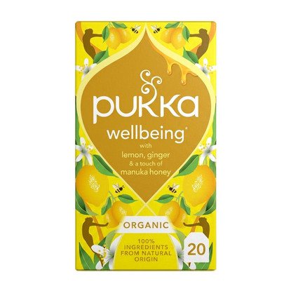 Lemon, Ginger & Manuka Honey Tea