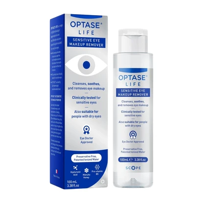 OPTASE® LIFE Sensitive Eye Makeup Remover