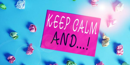 Keeping Calm In The Storm