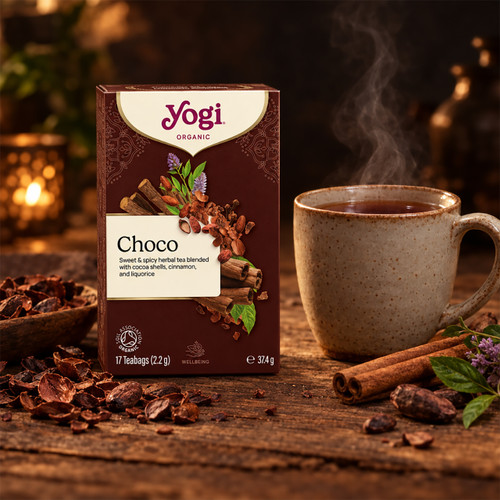 Yogi Tea Choco Organic Tea, 17 Teabags - VictoriaHealth