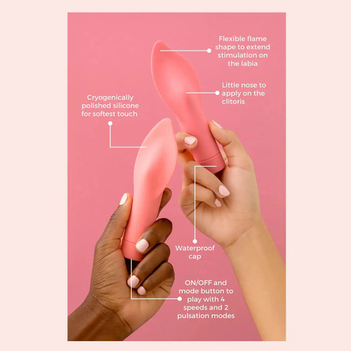 firefighter sex toy plusOne Waterproof and Rechargeable Dual Rabbit Vibrator : Target main image 1