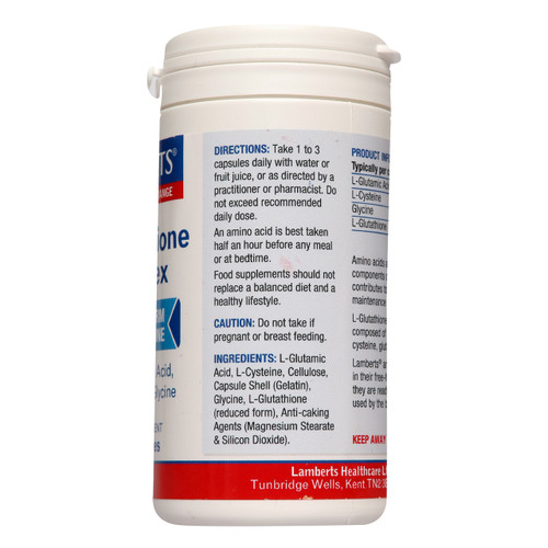 Lamberts L-Glutathione Complex, 60 Capsules