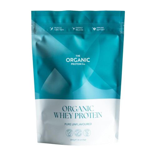 The Organic Protein Co. Organic Whey Protein Powder Pure Unflavoured ...