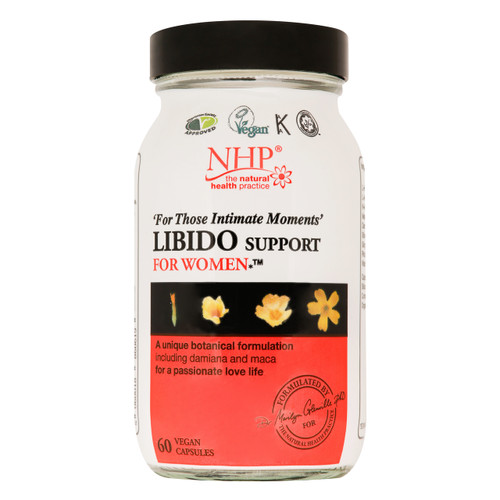 Natural Health Practice Libido Support is a special nutritional formula for an enjoyable sex life.