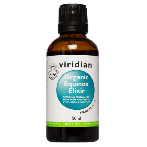 Viridian 100% Organic Equinox Elixir is a seasonal revival tonic that has been specifically formulated to support all modes of eliminating toxins from the body.