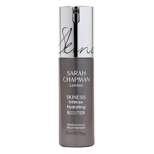 Sarah Chapman’s Intense Hydrating Booster multiplies your skin’s moisture levels to counter dehydration and leave it visibly plump, dewy and glowing.