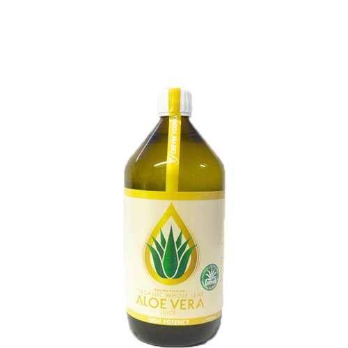 Forever Young Aloe Vera Juice, 1 litre glass bottle, is obtained from organic aloe leaves with high levels of active compounds.
