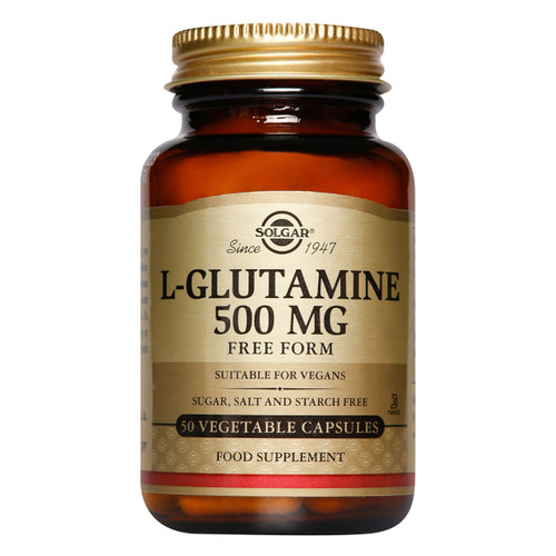 Solgar L-Glutamine 50-capsules