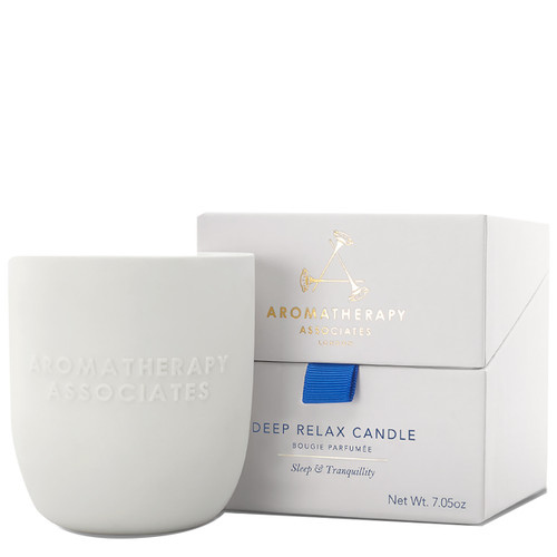 Aromatherapy Associates Deep Relax Candle transforms your surroundings to enhance tranquility & sleep