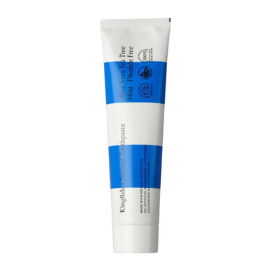 Dentifrice Kingfisher Sans Fluor : Aloe Vera, Arbre à Thé Et Fenouil – Pour Une Bouche Fraîche Et Naturelle