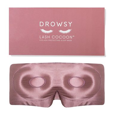 Drowsy Eyelash Protecting Sleep Mask, Damask Rose VictoriaHealth