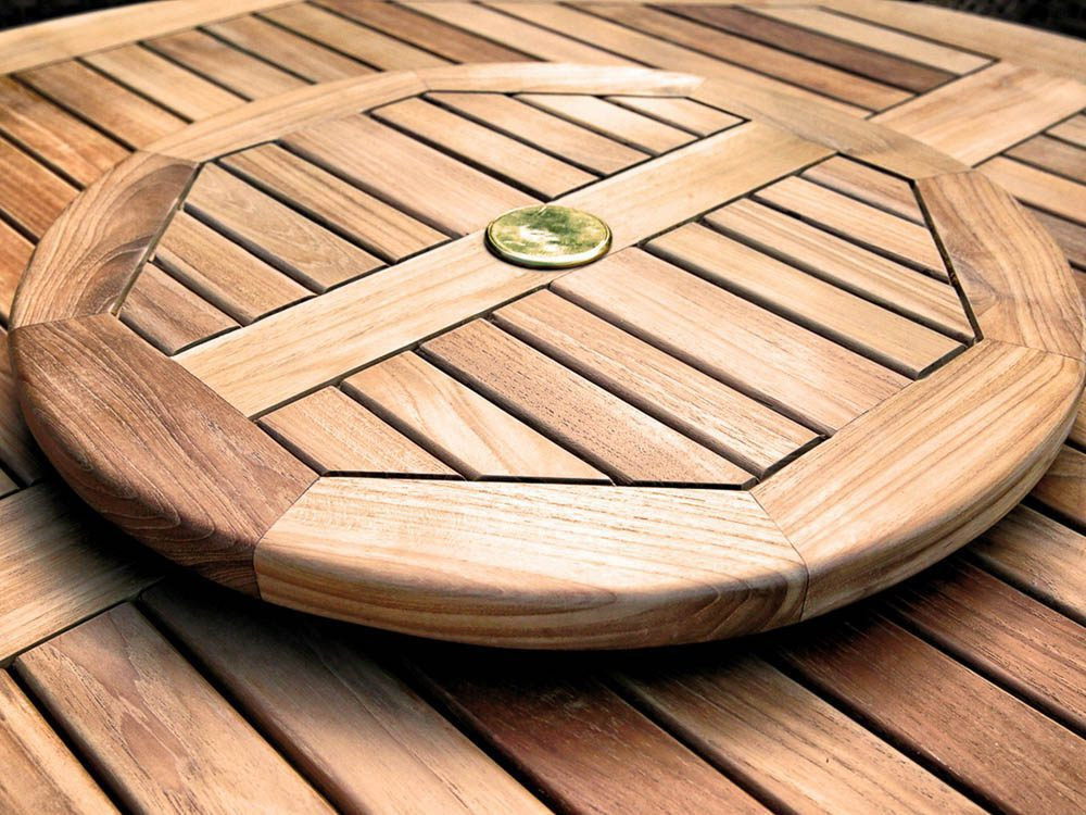 Teak Lazy Susan - Country Casual Teak Dining Accessories
