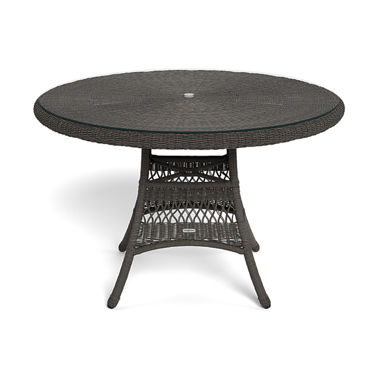 Sea Pines Outdoor Wicker Dining Table (Tortoise)